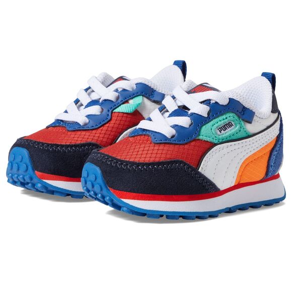 PUMA Rider Future Vintage Toddler – Burnt Red/White, 10T Alt-Closure - Picture 1 of 6